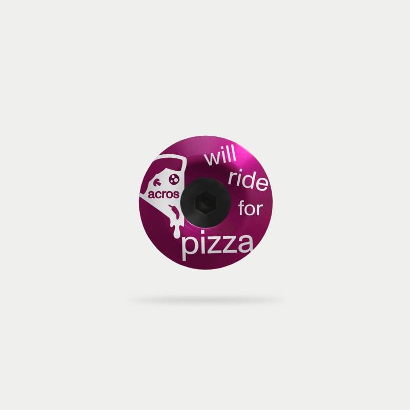 pizza-topcap, lila, ohne individuellem text