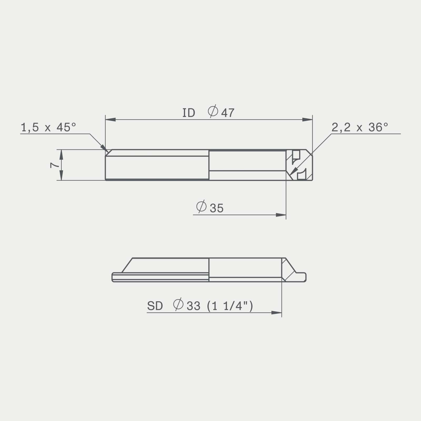 is47 headset lower part | headsets | core | products | acros