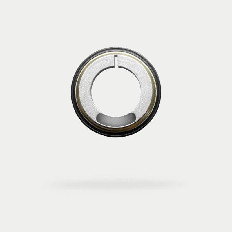 zentrierring icr aluminium & IPS für mittige integrierte kabelführung